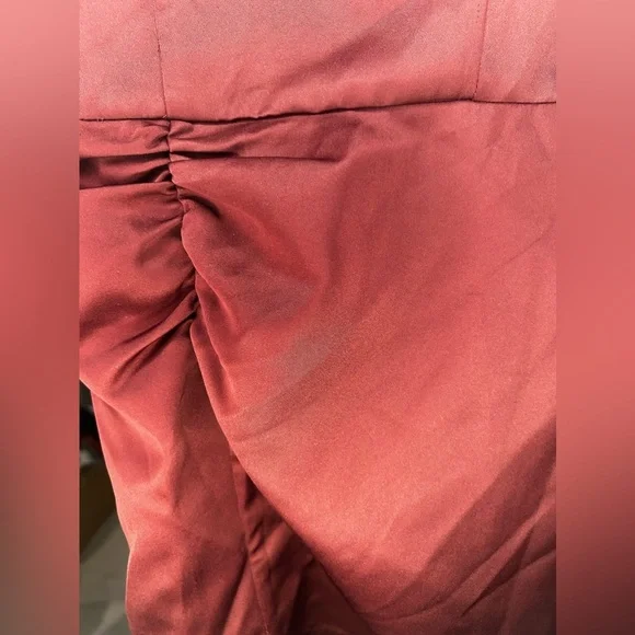 Women’s NWT NBD Red Designer Slim One Shoulder Long Sleeve Midi Dress Size XXS - Picture 7 of 8